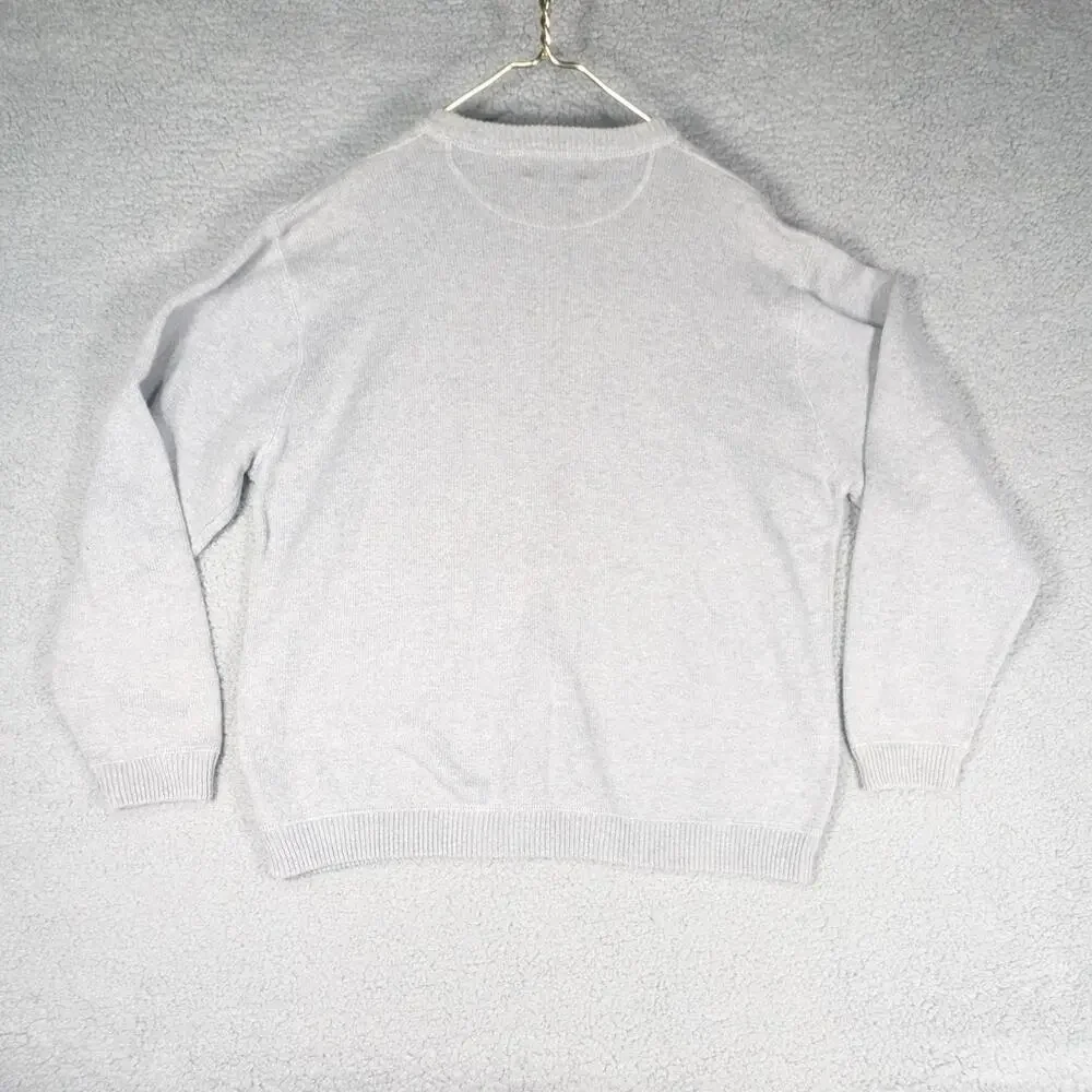 Eddie Bauer Sweater Mens Extra large Grey Long Sleeve Shirt - Picture 4 of 6
